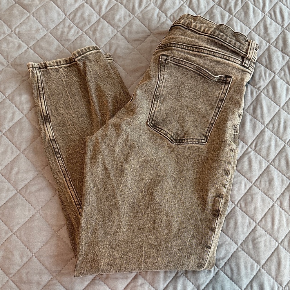Abercrombie & Fitch The Mom High Rise Black Jeans